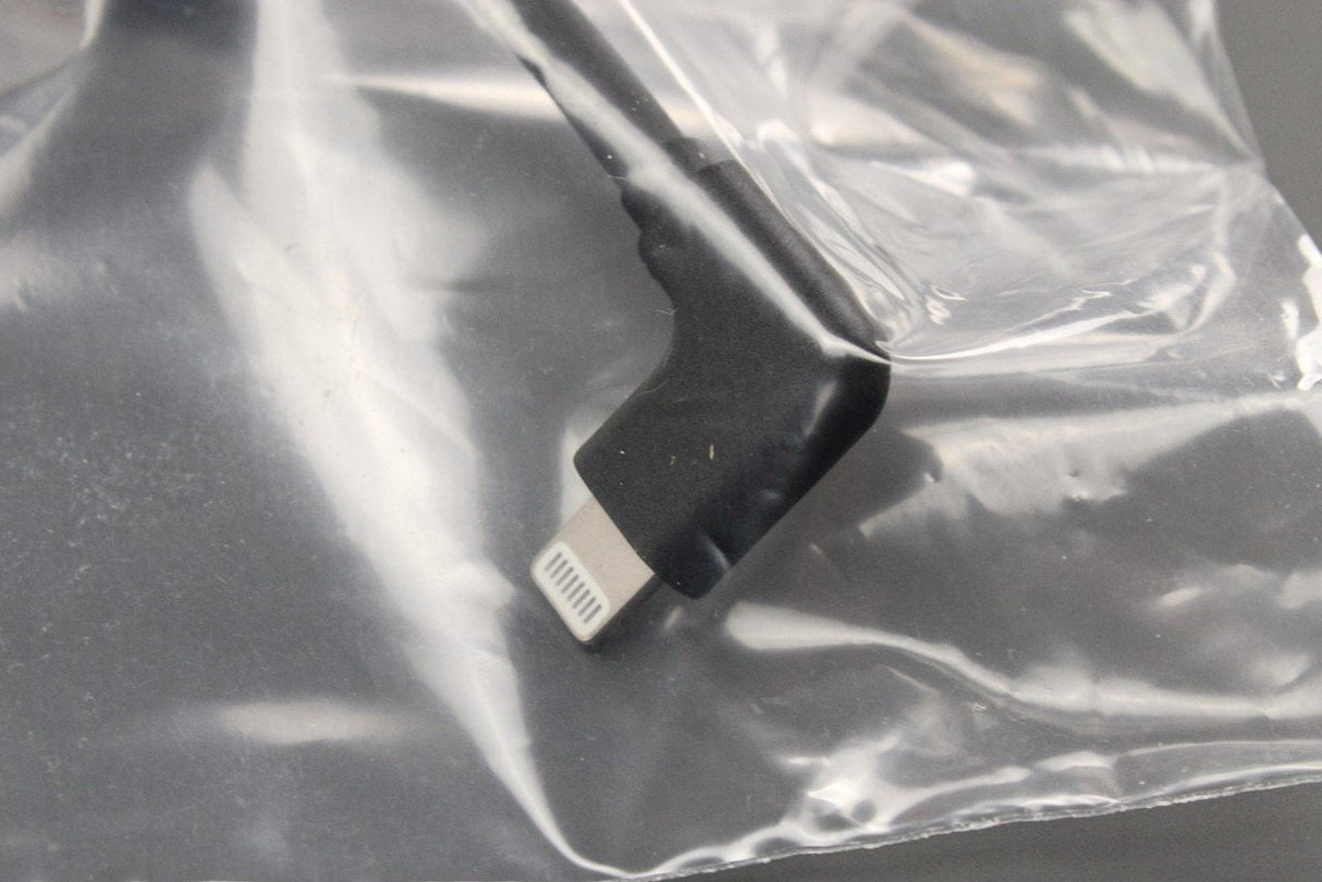 Audi USB-A to Apple Lightning connector cable lead (angled) 8S0051435M