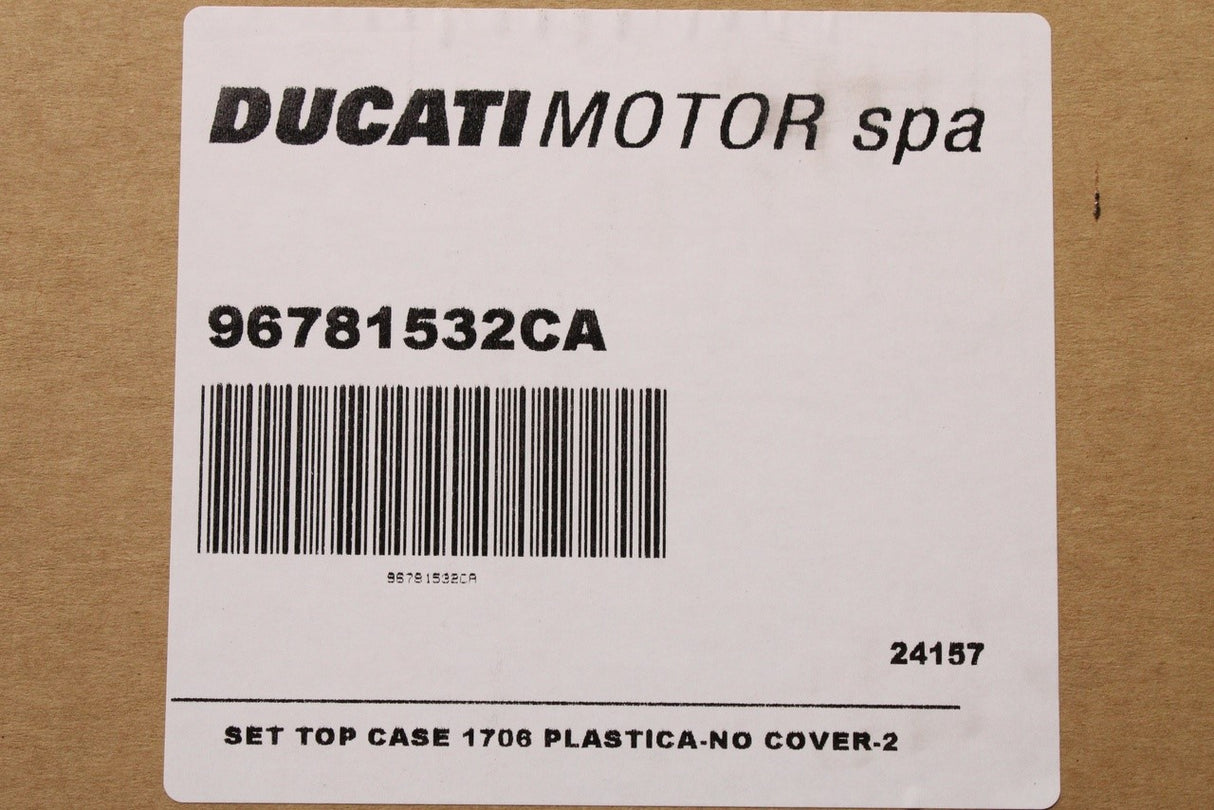 Ducati Multistrada V4 Rally plastic top case 96781532CA