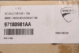 Ducati Multistrada V4 2021-2022 smoked side wind deflectors 97180981AA