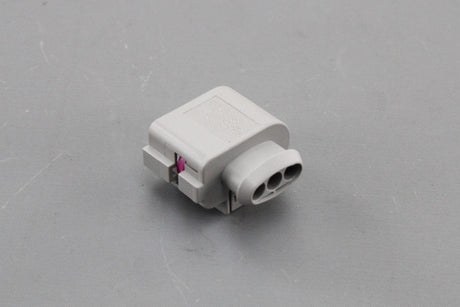 VW Audi Skoda SEAT flat contact 3 pin plug housing w/ gasket 1J0973723G