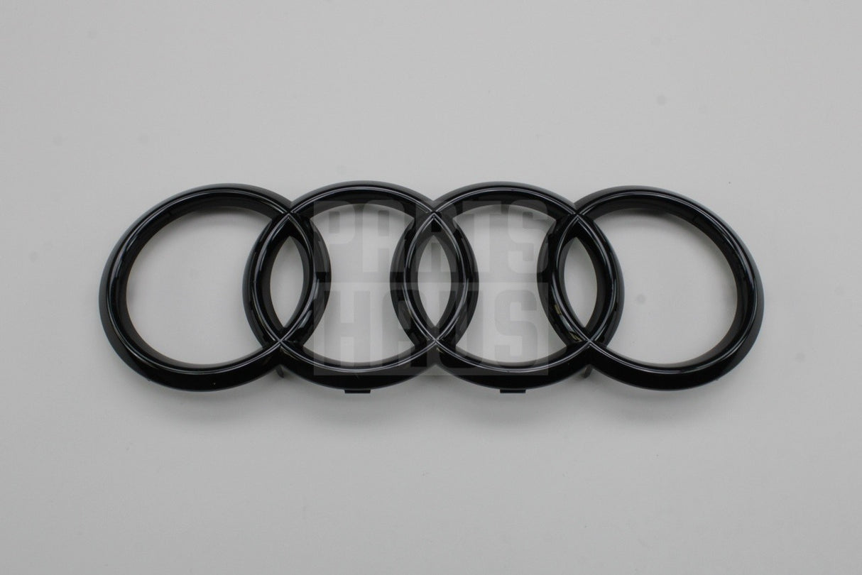 Audi Q8 RSQ8 A8 S8 front grille badge emblem gloss black 4N0853605 T94