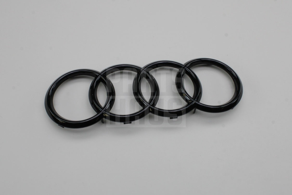 Audi Q8 RSQ8 A8 S8 front grille badge emblem gloss black 4N0853605 T94