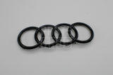 Audi Q8 RSQ8 A8 S8 front grille badge emblem gloss black 4N0853605 T94