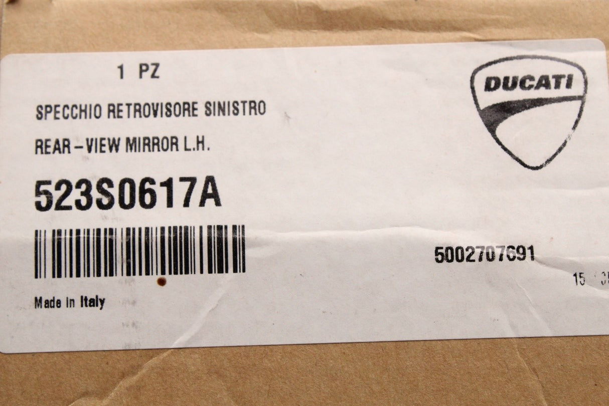 Ducati Supersport 939 2017-2020 rear view mirror (left) 523S0617A