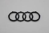 Audi Q8 RSQ8 A8 S8 front grille badge emblem gloss black 4N0853605 T94
