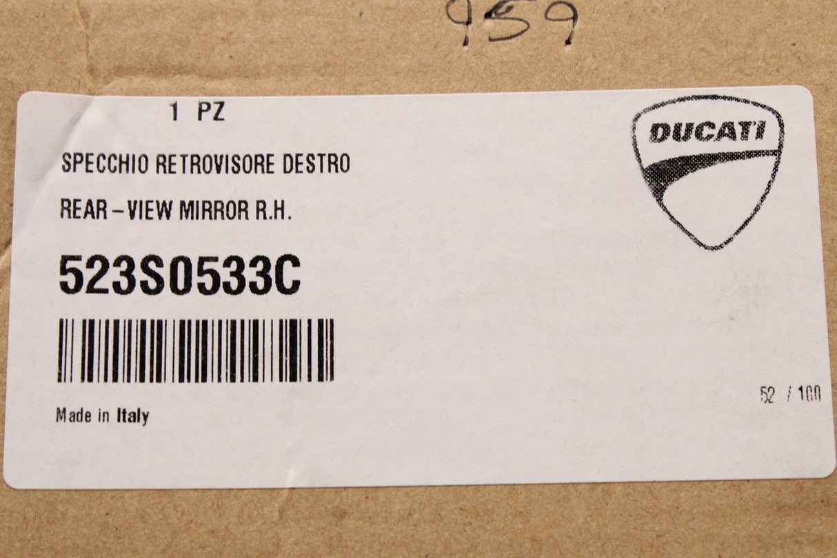 Ducati 959 Panigale 2019 rear view mirror (right) 523S0533C