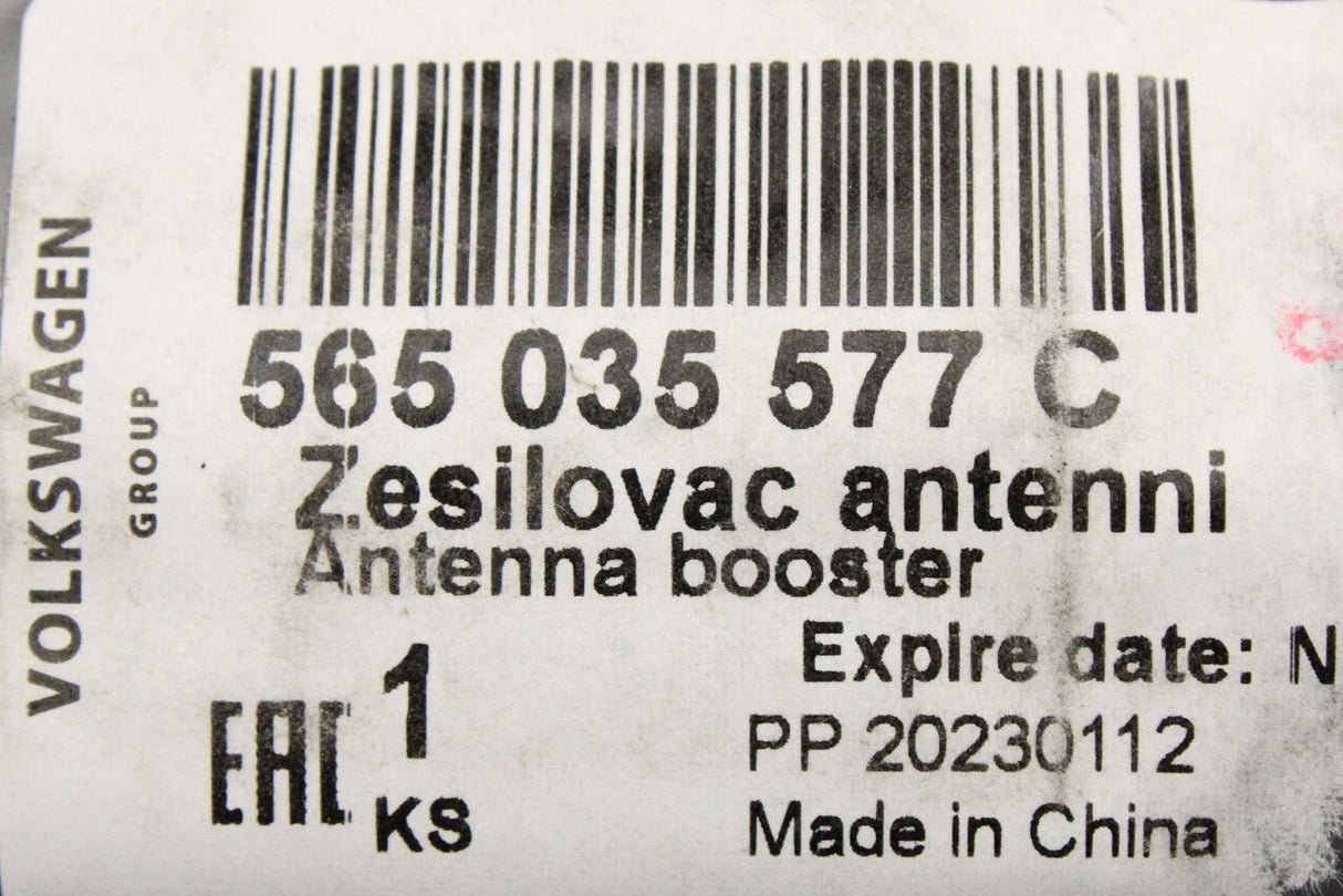 Skoda Kodiaq 2017-on aerial antenna amplifier booster 565035577C