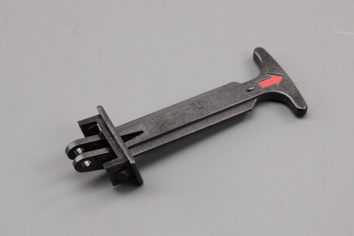 VW Beetle 1999-2010 bonnet release lever (exterior) 1C0823593D 01C, view 1