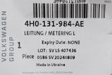 Audi A8 S8 2010-2017 Adblue injector metering line 4H0131984AE