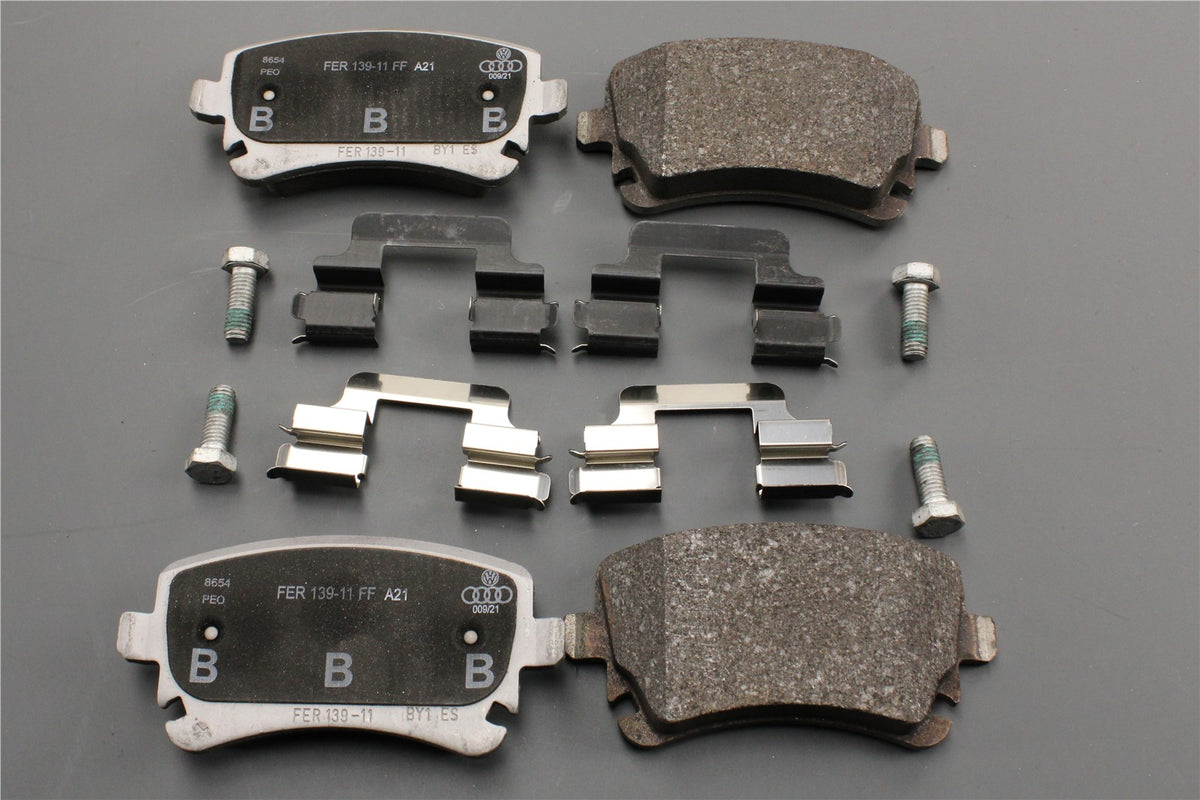 Audi A6 A8 2004-2011 brake pads (rear) 4F0698451F, view 1