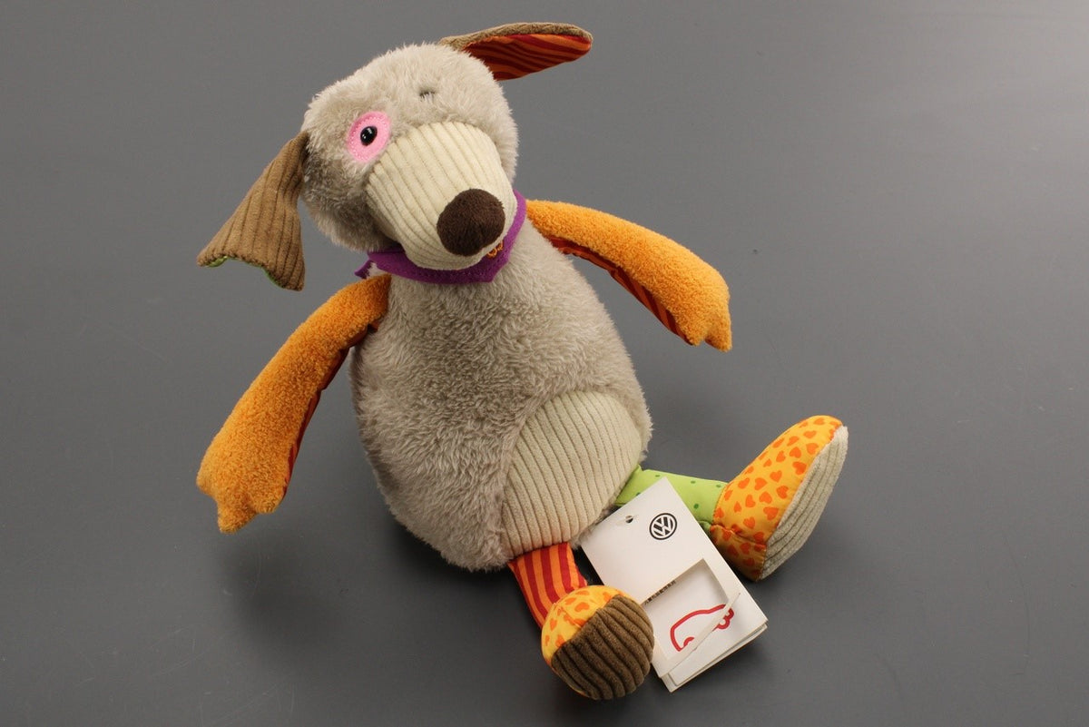 VW cuddly brown plush toy Paul Parcours 000087576C 260, view 1