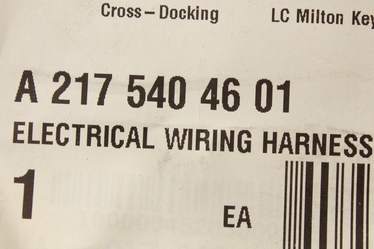 Mercedes-Benz rear parking sensor wiring harness A2175404601