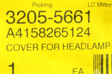 Mercedes-Benz headlight bulb cover cap A4158265124