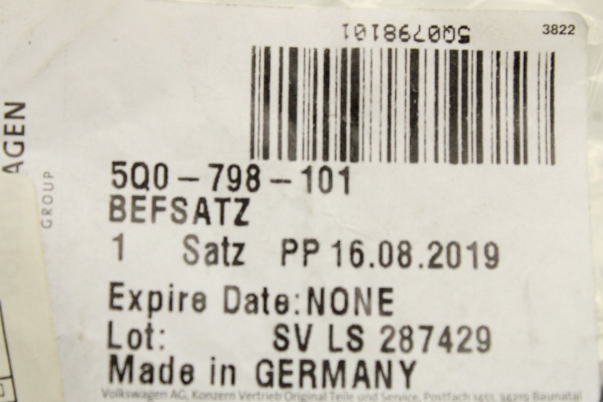 VW Amarok Golf Skoda SEAT Leon repair kit for gear actuation 5Q0798101