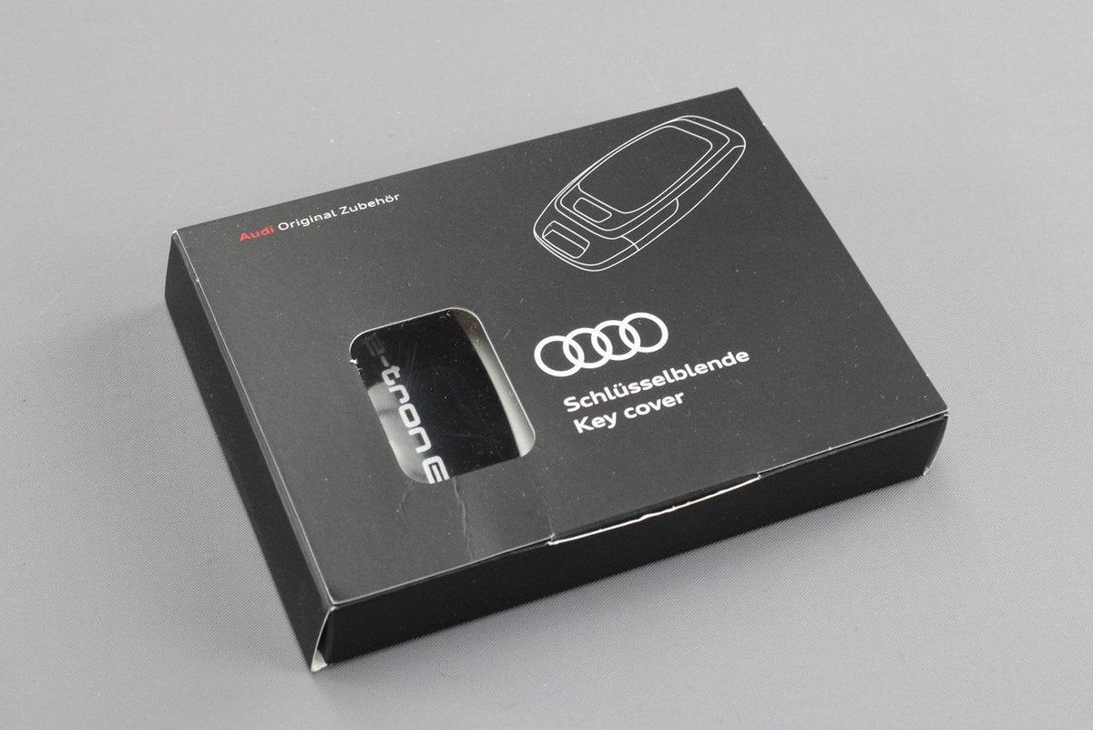 Audi e-tron GT key cover case in black 4N0071208D Y9T, view 1