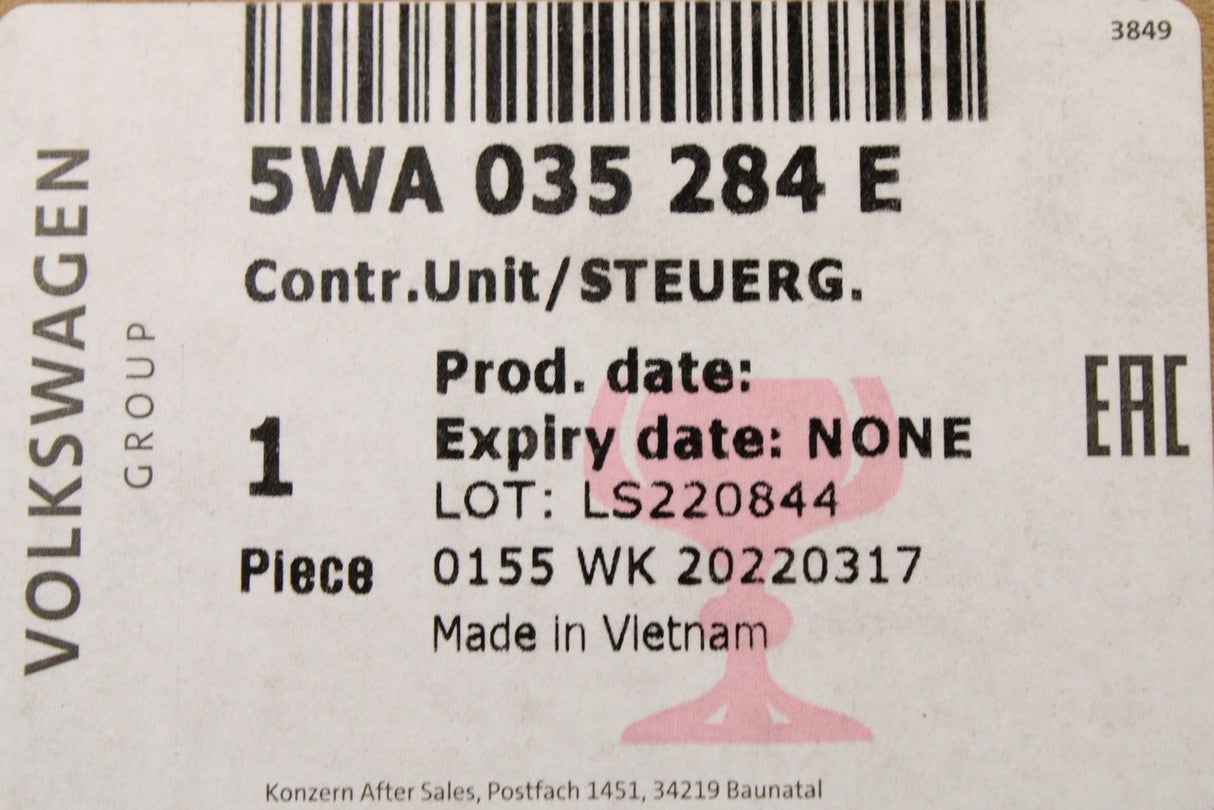 VW Arteon Audi A1 Q3 RSQ3 control unit for online services 5WA035284E