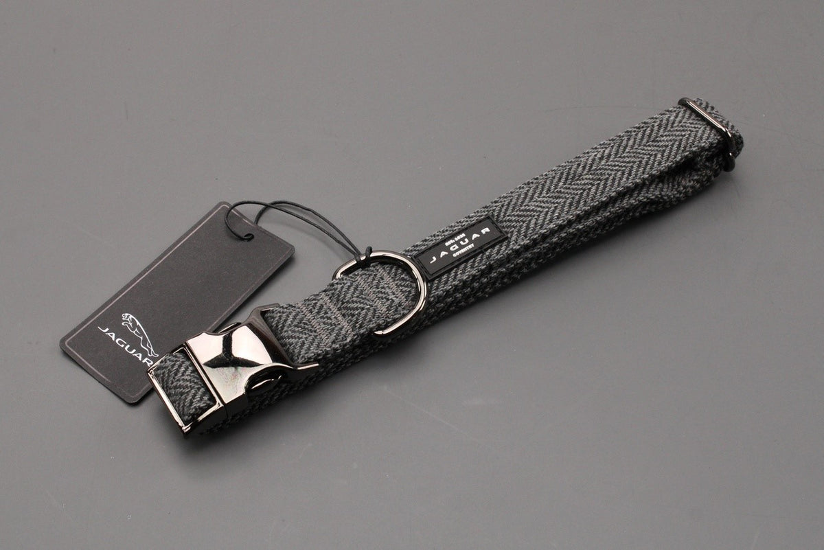 Jaguar accessory grey ultimate pet collar (large) JKPT046GYE, view 1