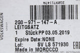 VW Polo AW tailgate rear boot lid wiring harness 2G0971147A