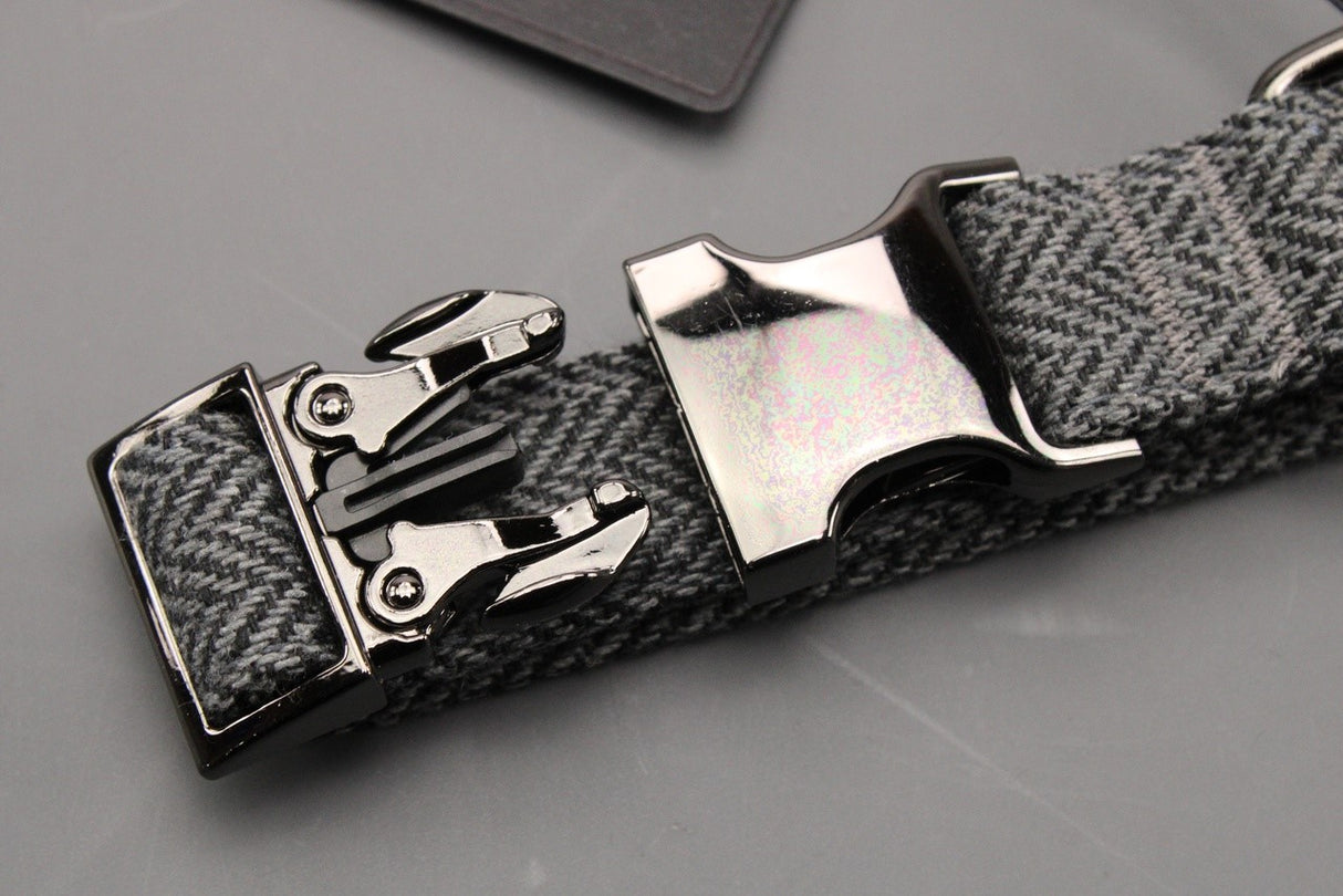 Jaguar accessory grey ultimate pet collar (large) JKPT046GYE