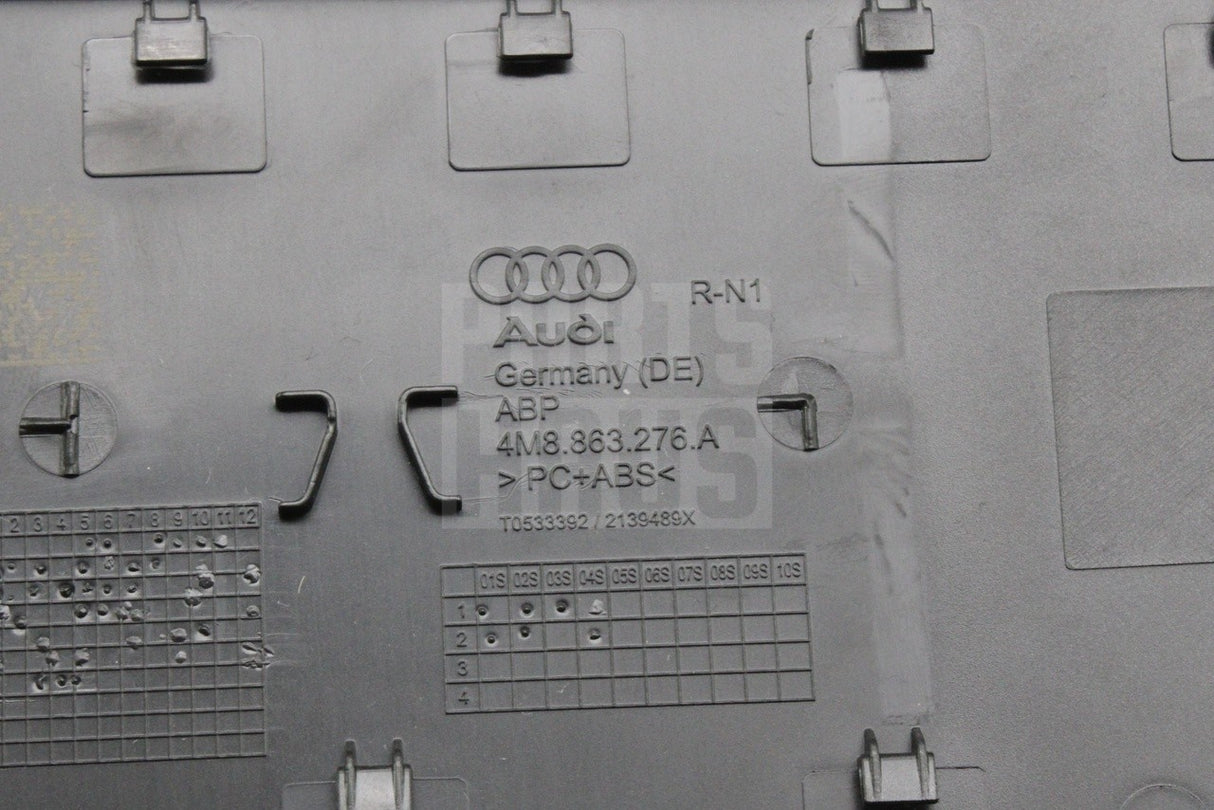 Audi Q8 RSQ8 Q7 SQ7 centre console cup holder cover trim 4M8863276A V58