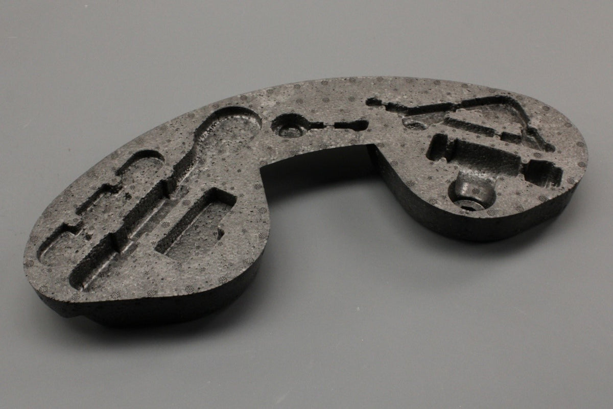 Bentley Continental GT GTC spare wheel tool kit foam 3W0012113, view 1