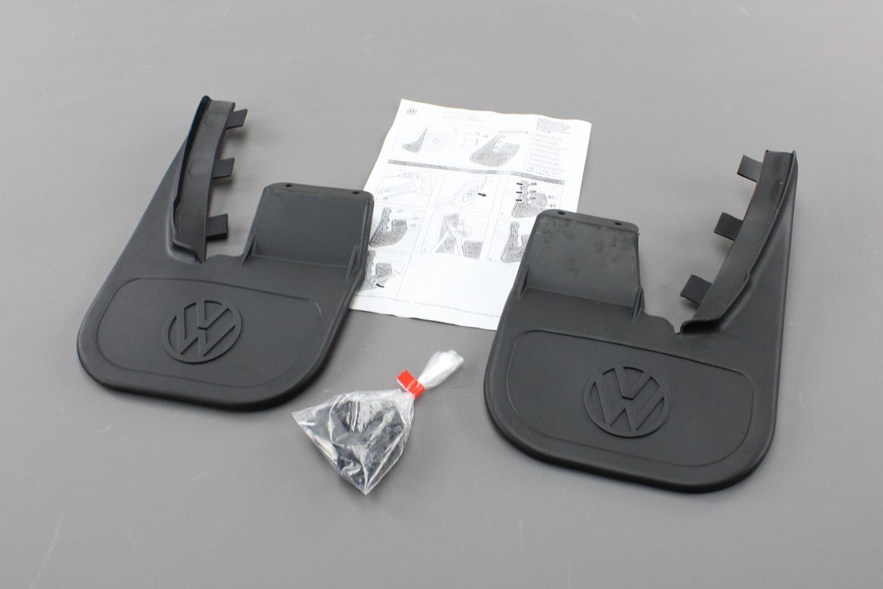 VW Transporter T4 1991-2003 accessory mud flaps set (front) 701075111B, view 1