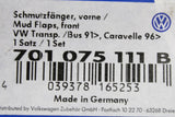 VW Transporter T4 1991-2003 accessory mud flaps set (front) 701075111B