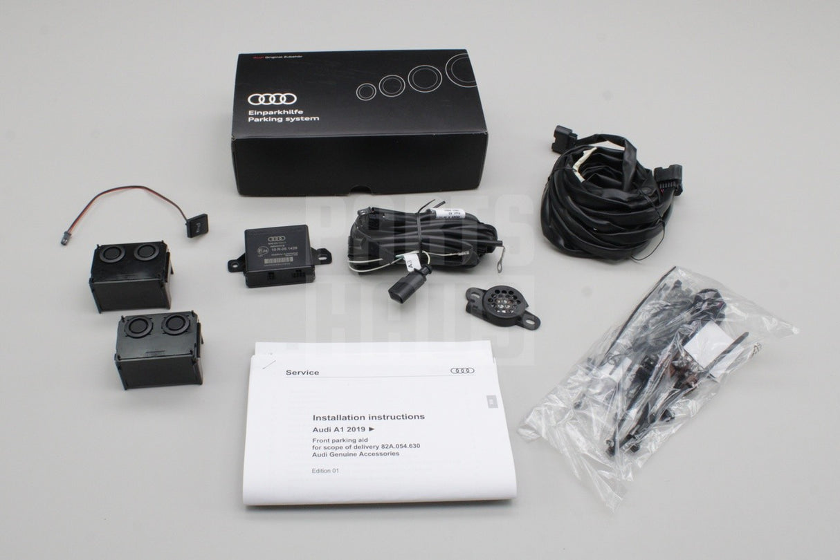 Audi A1 2019-on retro-fit parking sensors kit (front) 82A054630