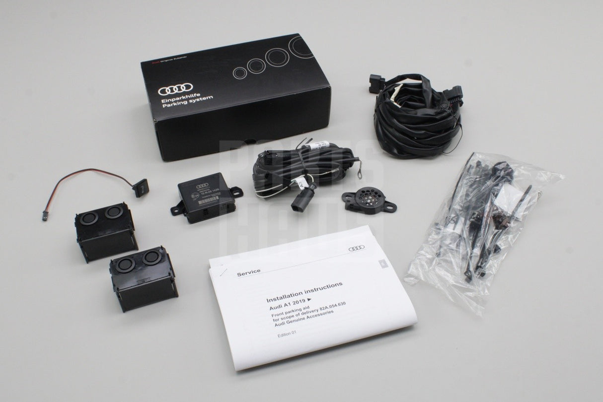 Audi A1 2019-on retro-fit parking sensors kit (front) 82A054630