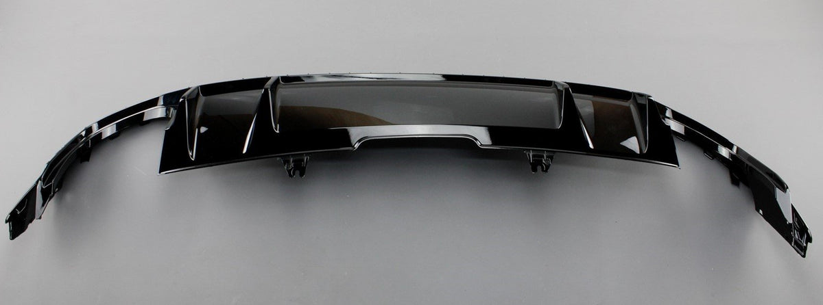 Audi RS5 2018-on rear bumper spoiler (gloss black) 8W6807521AE T94, view 1
