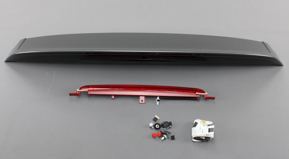 VW Golf GTI GTD GTE MK7 MK7.5 rear boot lid spoiler grey 5G6827936C GRU, view 1