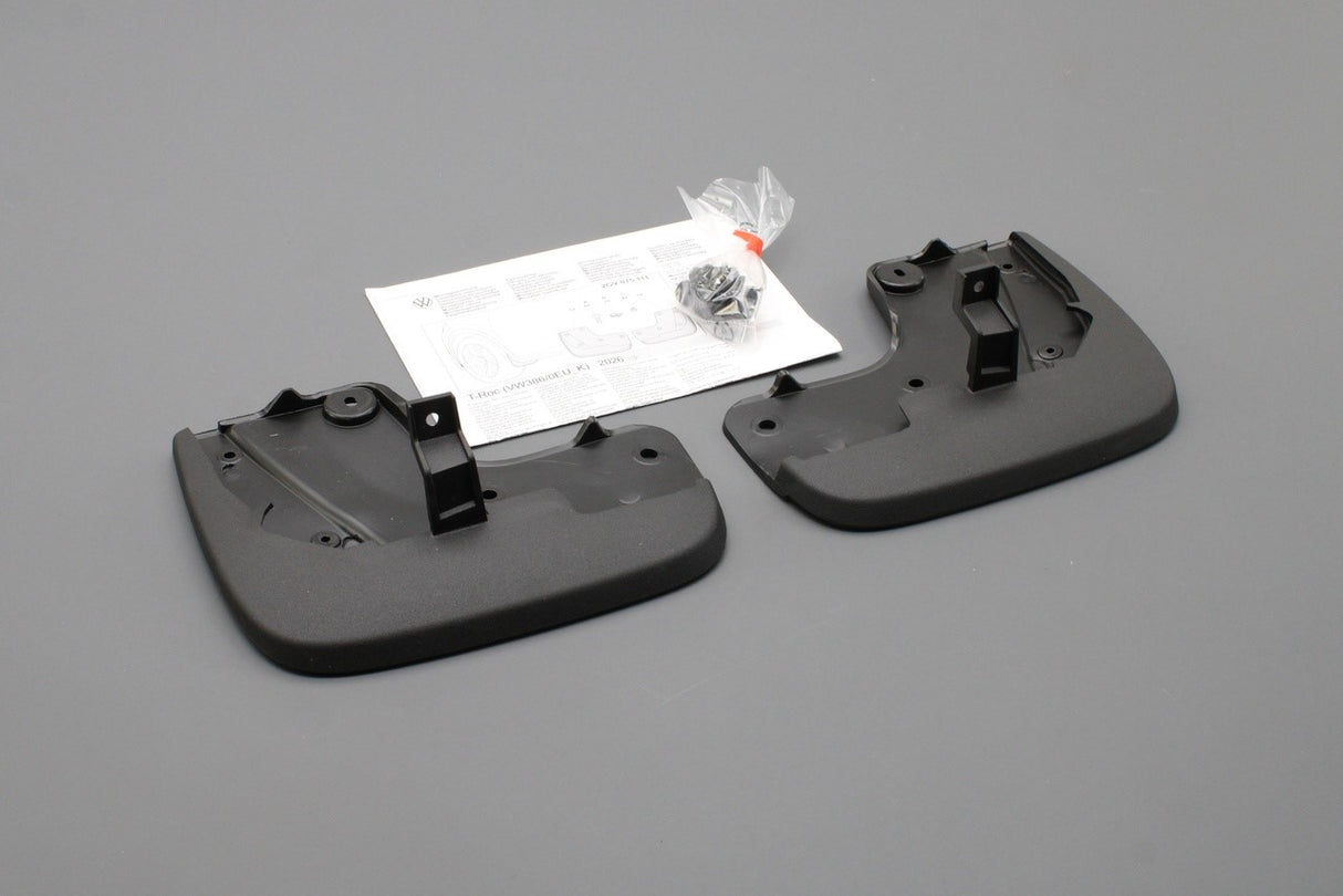 VW T-Roc 2026-on mud flaps (front & rear) 2GV075101 / 2GV075111