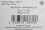 VW T-Roc 2026-on mud flaps (front) 2GV075111