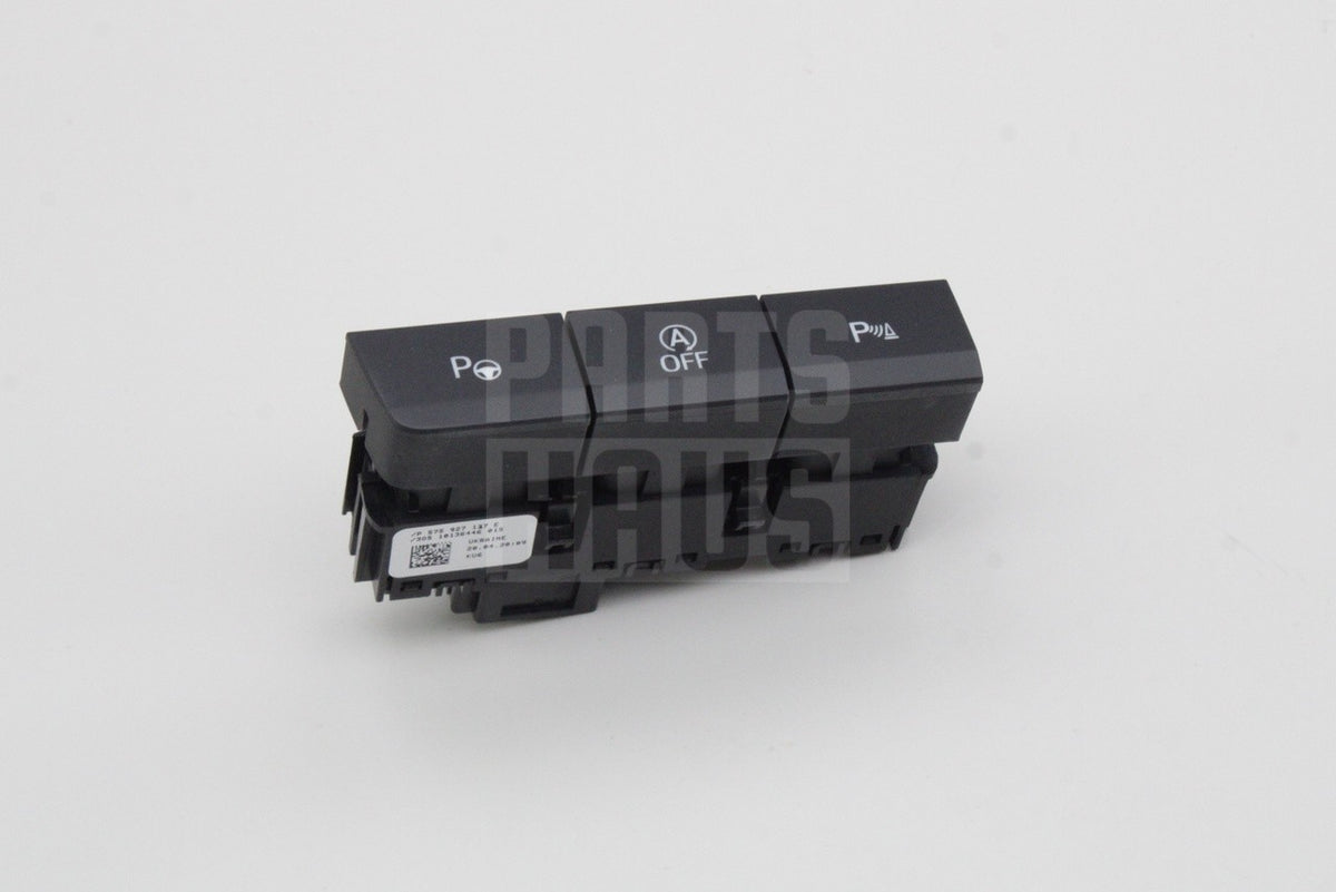 SEAT CUPRA Ateca 16-on dashboard pushbutton switch panel 575927137E WHS, view 1
