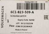 VW Polo 6C 2015-2018 LHD bonnet lock (lower) 6C1823509A