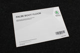 Skoda Fabia 2022-on accessory false boot floor 6VE061261