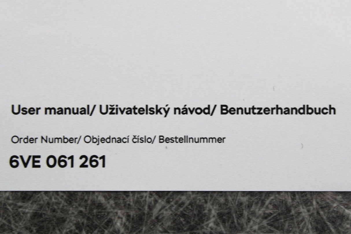 Skoda Fabia 2022-on accessory false boot floor 6VE061261