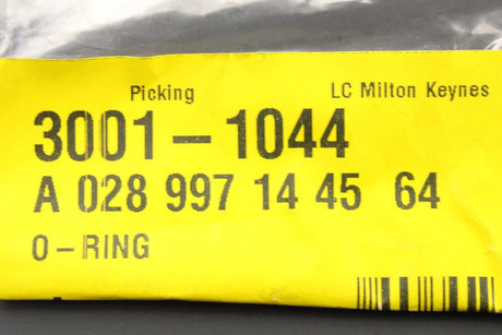 Mercedes-Benz charge air cooler seal A028997144564