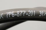 VW Touareg 2011-2018 sunroof water drainage hose (front left) 7P6877201