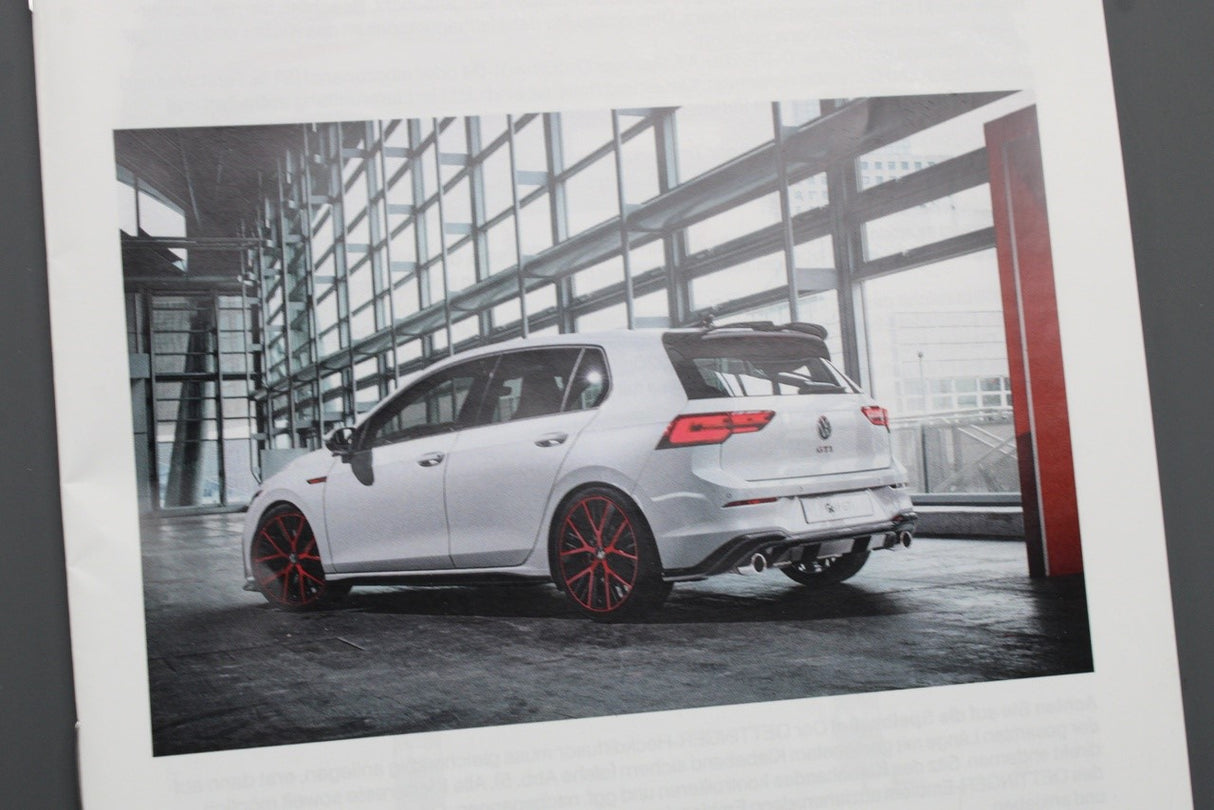 VW Golf MK8 GTI 2020-on Oettinger rear bumper diffuser 5H0071610A GRU