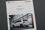 VW Golf MK8 GTI 2020-on Oettinger rear bumper diffuser 5H0071610A GRU