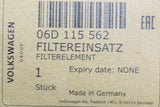 VW Audi Skoda SEAT 2.0 TSI TFSI oil filter element 06D115562