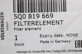VW Golf MK7 Audi A3 TT Skoda SEAT cabin pollen filter 5Q0819669