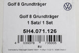 VW Golf MK8 2020-on accessory roof bars set 5H4071126