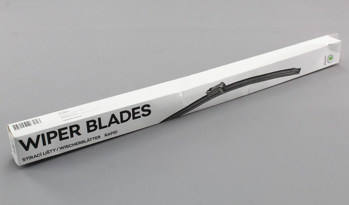 Skoda Rapid SEAT Toledo 2013- 1 set of aero wiper blades RHD 5JC998001