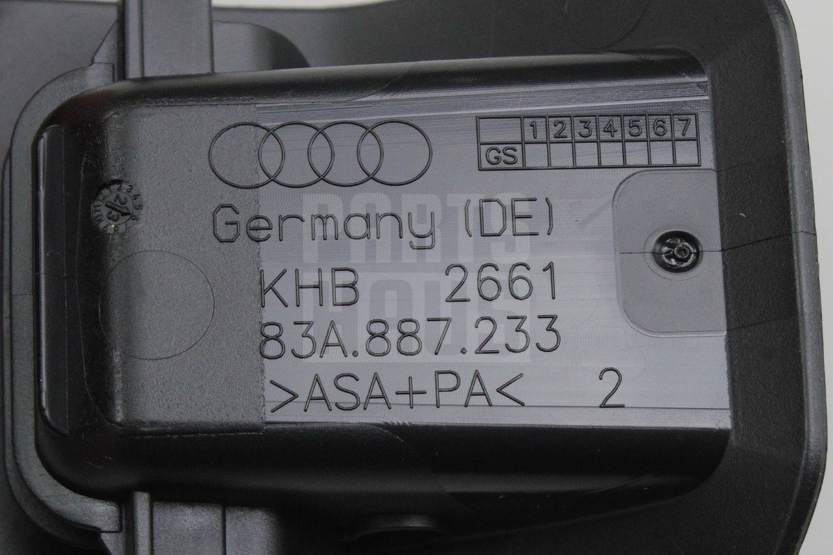 Audi Q3 RSQ3 2019-on CUPRA Terramar rear isofix cover (x1) 83A887233 4PK