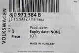 Audi TT TTRS 07-14 R8 07-15 seat frame wiring harness (left) 8J0971384B