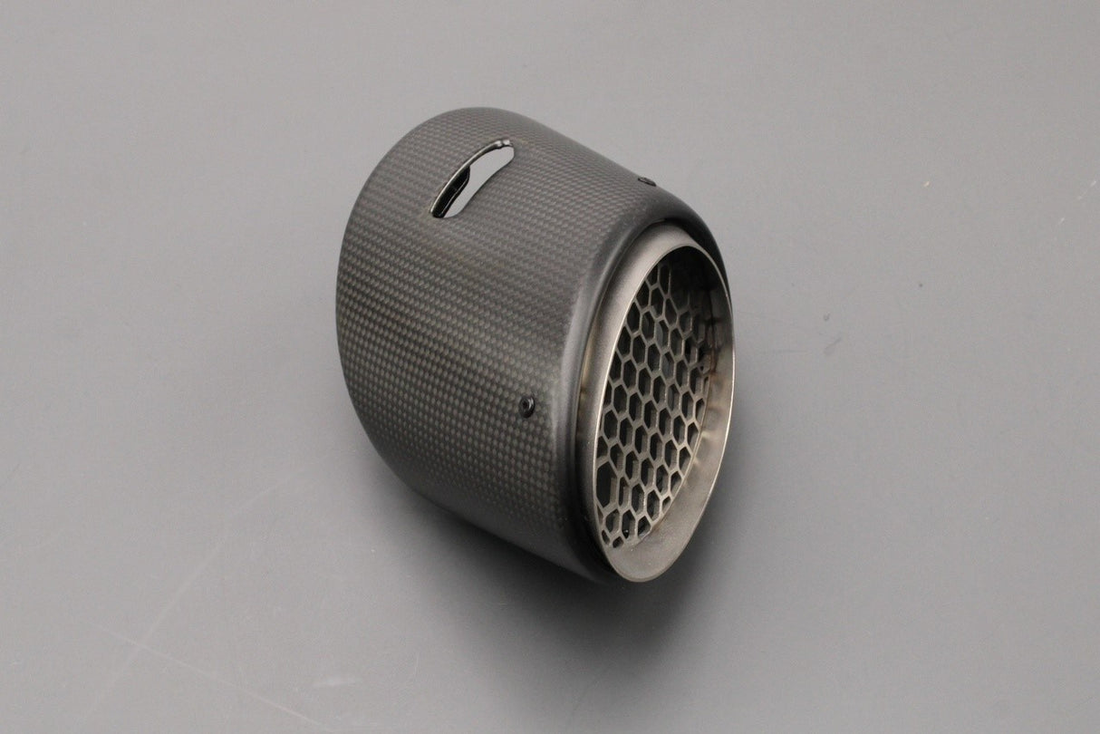 Ducati Panigale V2 20-22 carbon & titanium exhaust cover E96481682AA