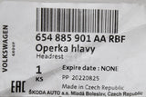 Skoda Kamiq Scala 2019-on rear head rest (left/right) 654885901AA RBF