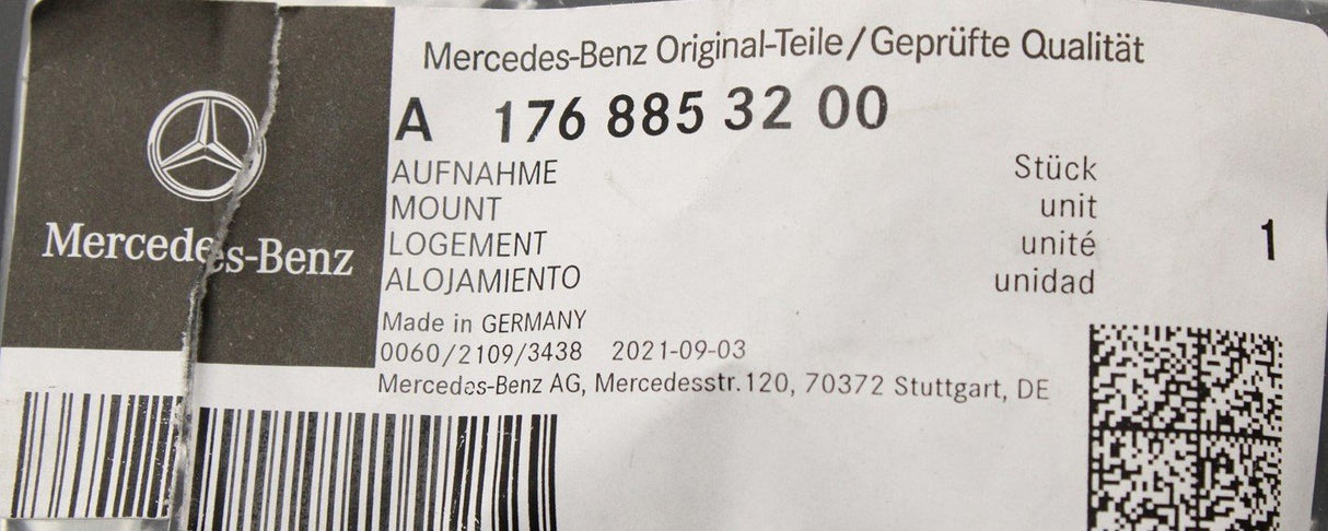 Mercedes-Benz parking sensor mount A1768853200
